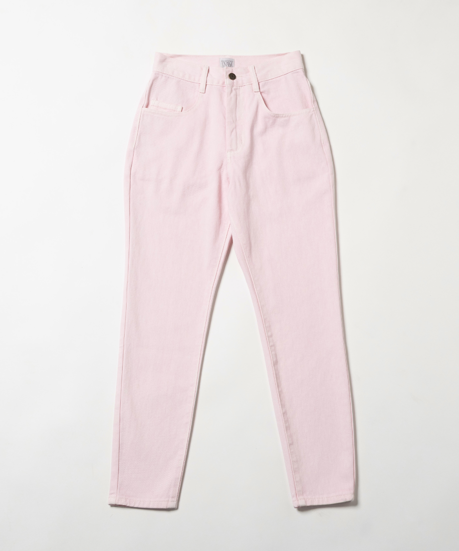 Tostalgic denim pants / pink | Tostalgic Clothing