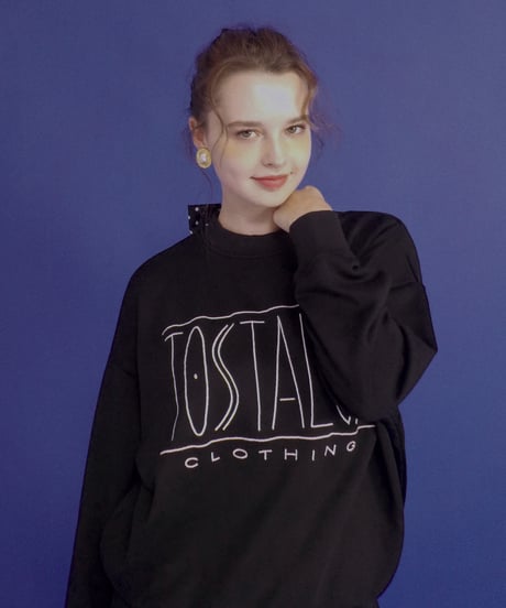 Tostalgic sweatshirt / black