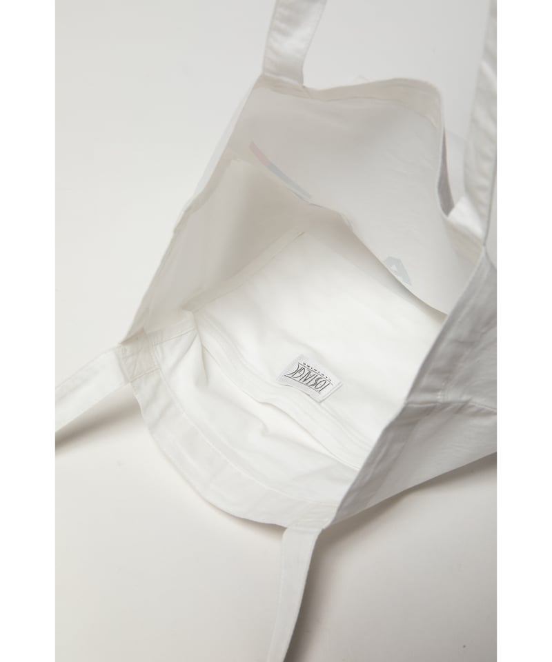 Balance logo tote bag / white | Tostalgic Clothing
