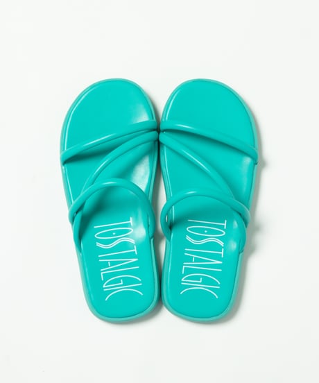Flip flops / green