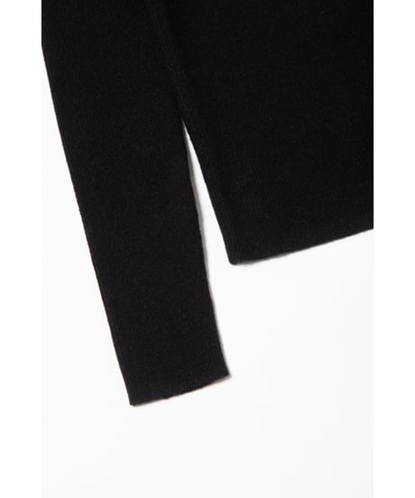 Turtle knit / black