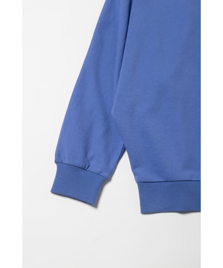 Light ribbed sweatshirt / purple