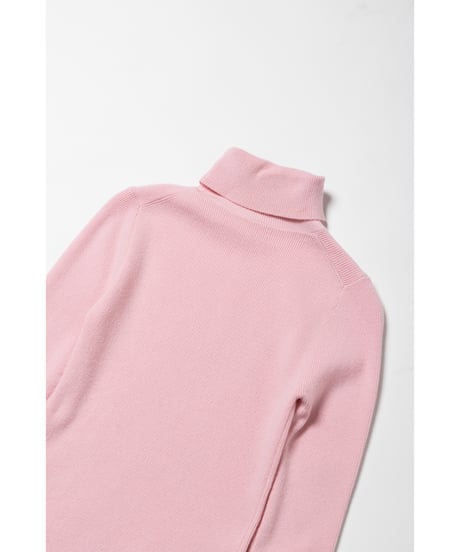 Turtle knit / pastel pink