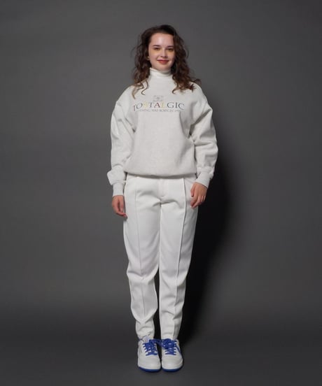 Palm tree sweatshirt / gray