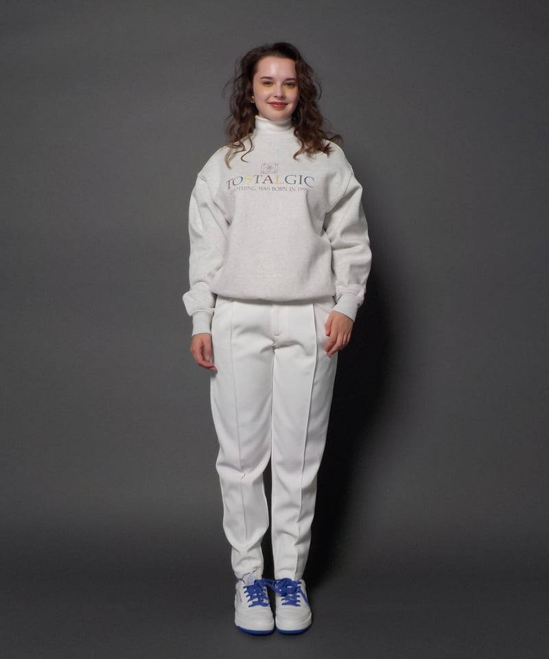 新品 Palm tree sweatshirt / gray tostalgic 新品 Palm tree