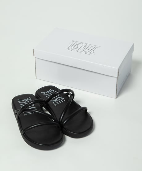 Flip flops / black