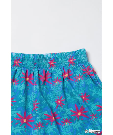 Jungle summer half pants / green [ Shipped in early Jul. ]