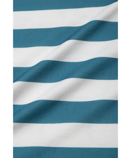 Tos logo stripe Tshirts / green