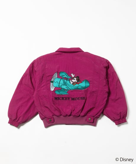 Mickey flight jacket / pink
