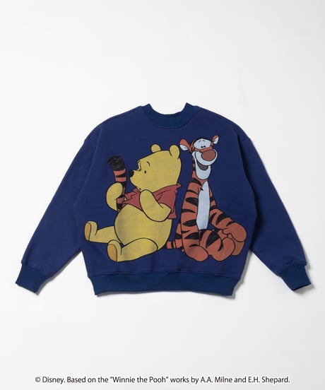 Winnie The Pooh sweatshirt / navy