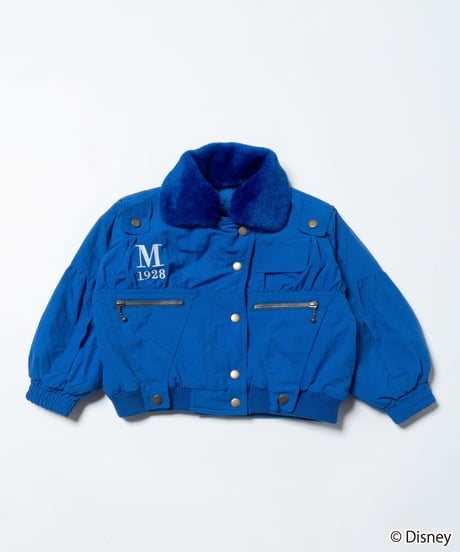 Mickey flight jacket(kids) / purple