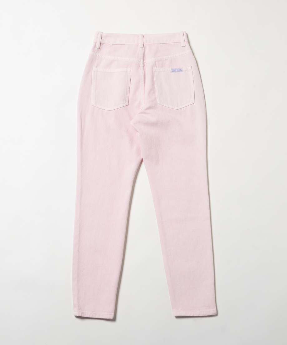 Tostalgic denim pants / pink | Tostalgic Clothing
