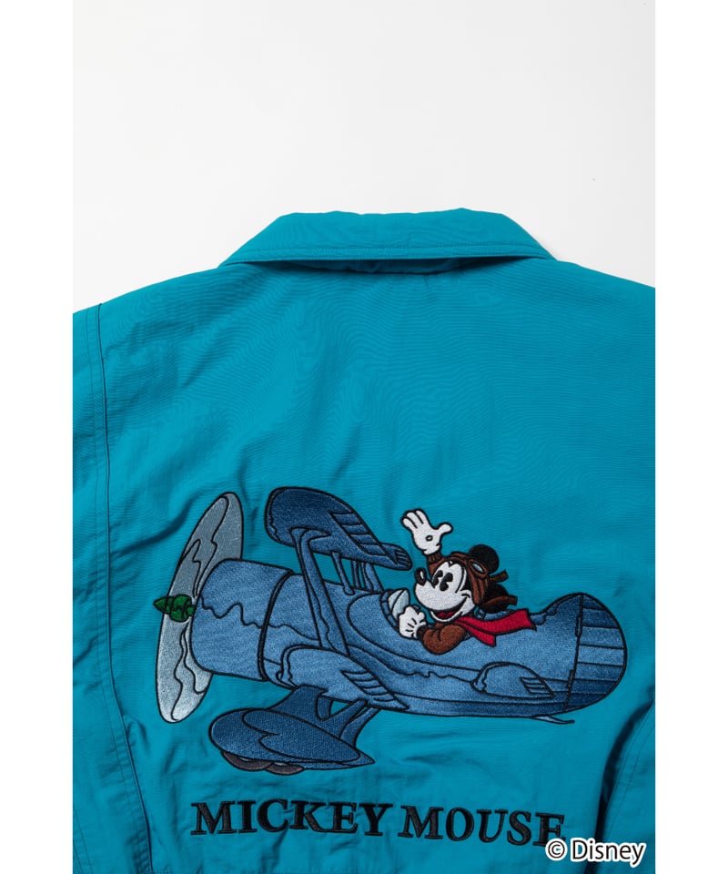 Mickey flight jacket / green | Tostalgic Clothing