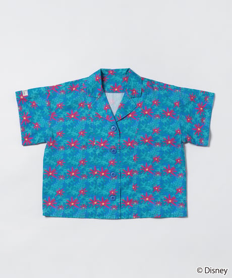 Jungle summer shirt / green [ Shipped in early Jul. ]