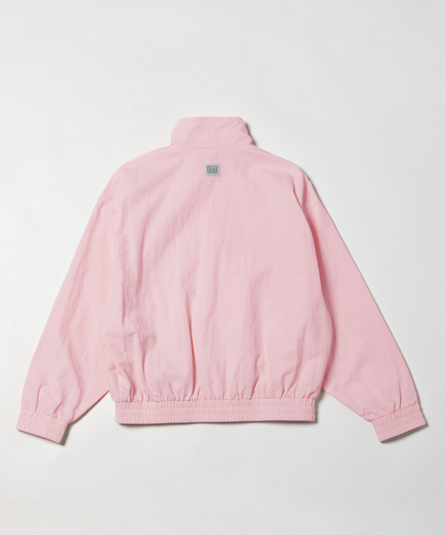 Tostalgic clothing Wind breaker white 新品 Wind breaker / pink | Tostalgic Clothing