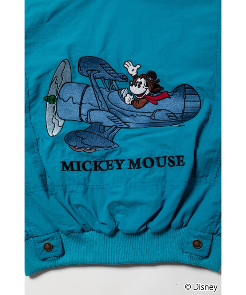 Mickey flight jacket / green | Tostalgic Clothing