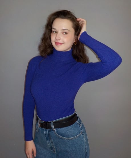 Turtle knit / purple