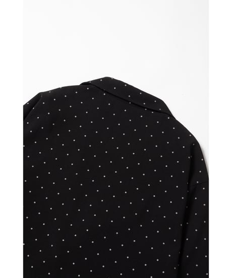 Oversized jacket / polka dots