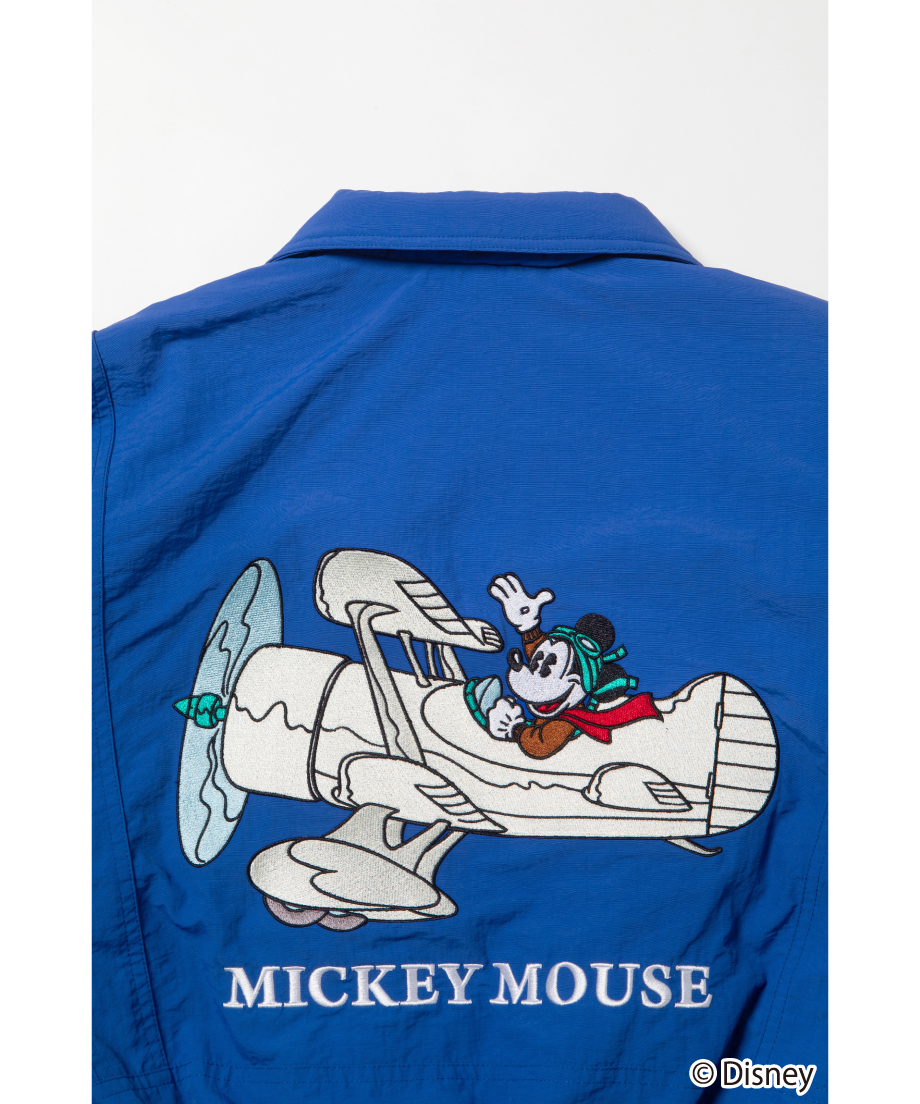 Mickey flight jacket / purple | Tostalgic Clothing