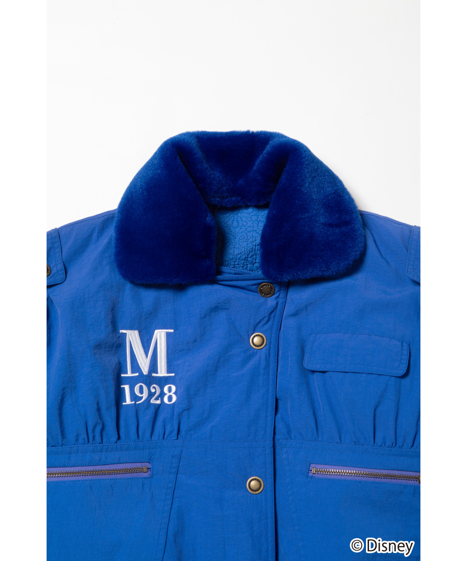 Mickey flight jacket / purple | Tostalgic Clothing