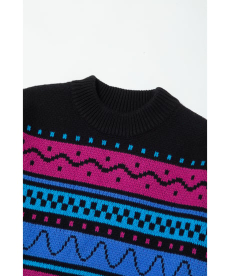 geometric sweater / geometric