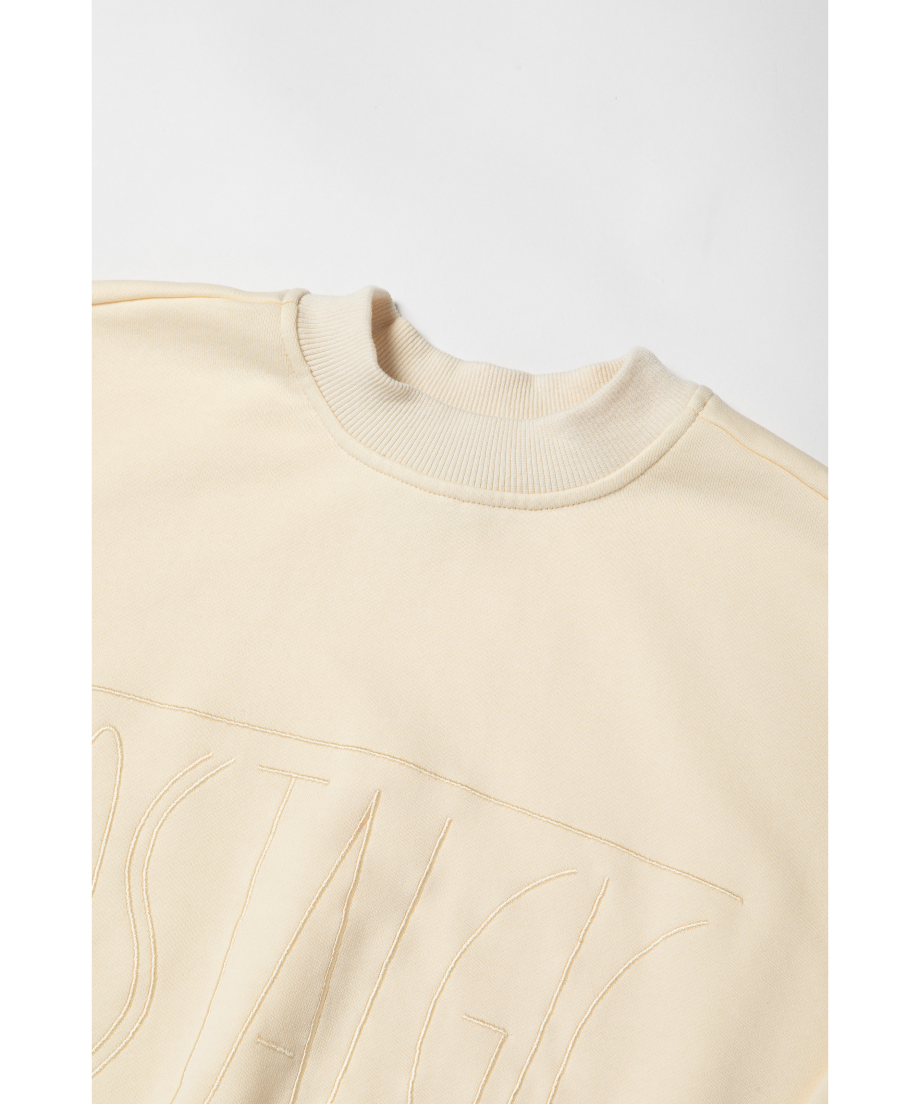 Tostalgic sweatshirt / yellow | Tostalgic Clothing