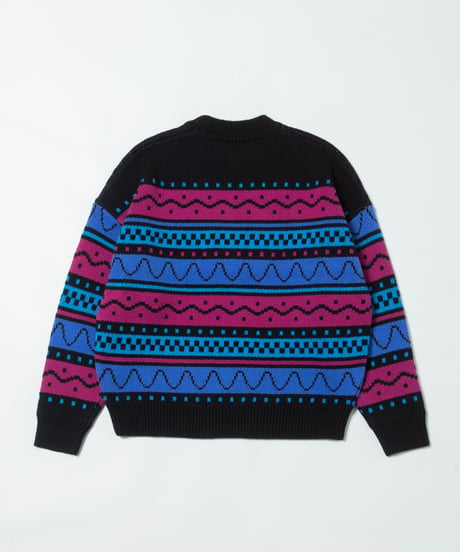 geometric sweater / geometric