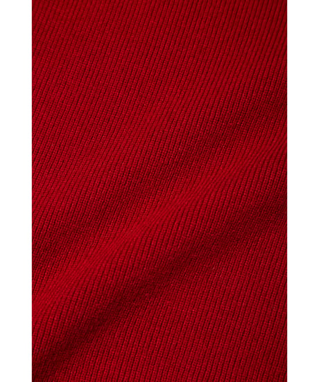 Turtle knit / red