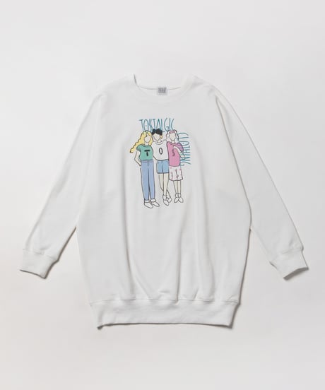 Friends sweatshirt / white