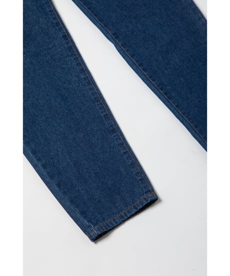 Soft denim pants / dark blue