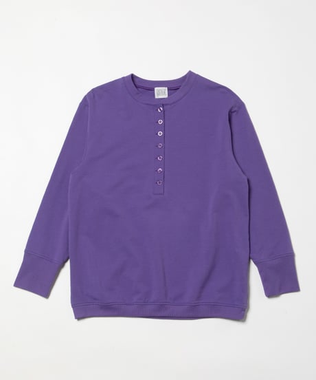 Bottouns sweat shirt / purple