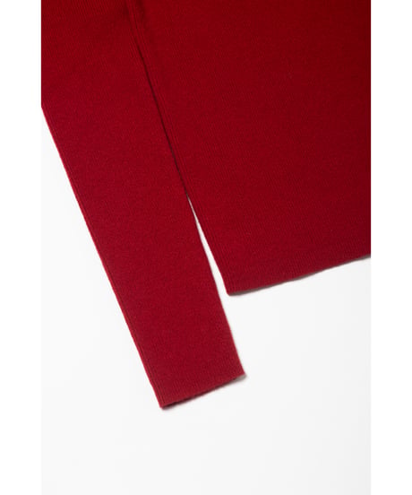 Turtle knit / red