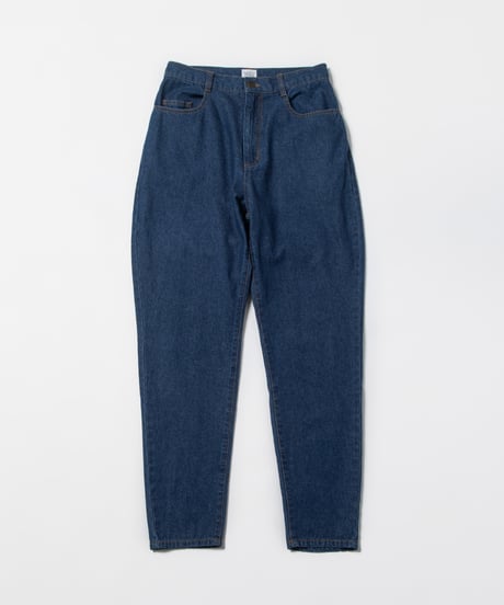 Soft denim pants / dark blue