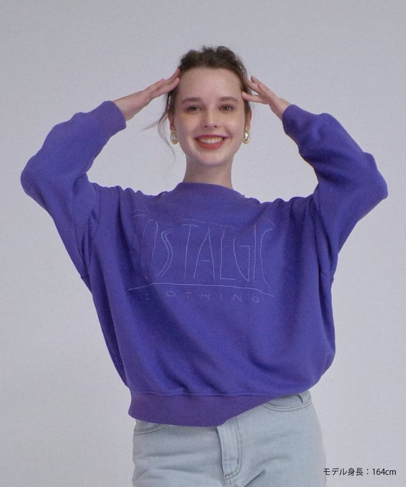 Tostalgic sweatshirt / purple | Tostalgic Clothing
