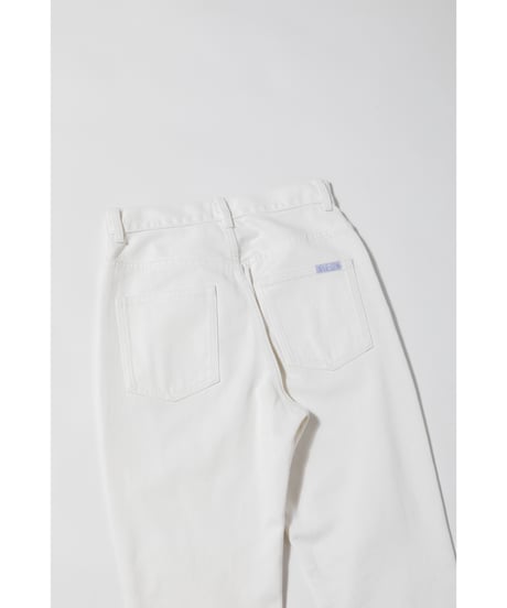 Tostalgic denim pants / white