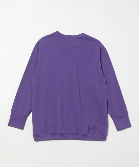 Bottouns sweat shirt / purple