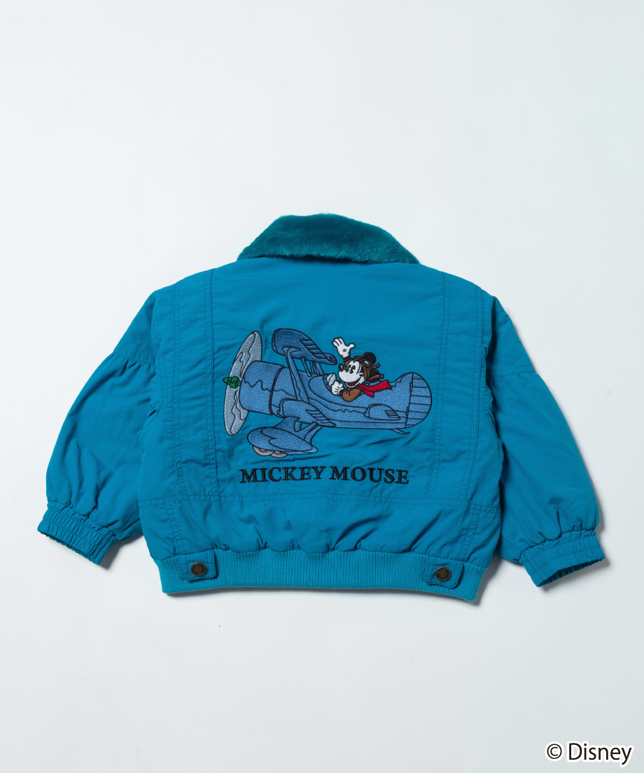 Mickey flight jacket(kids) / green［ Shipped in