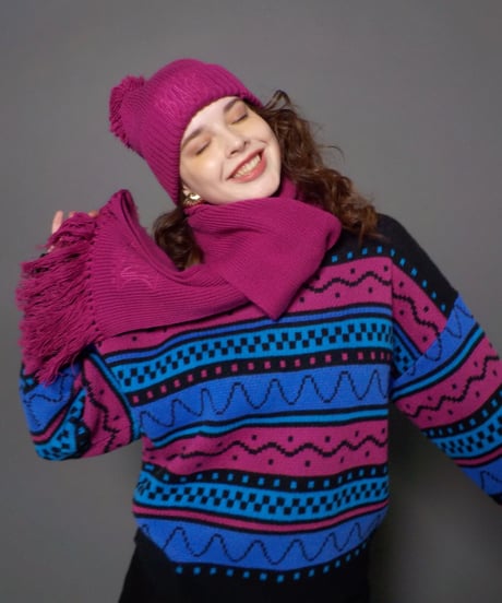 Tostalgic scarf / pink