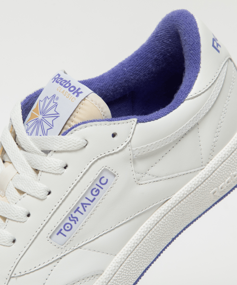 nobiログコレクション Reebok × Tostalgic Clothing / CLUB C 85 VINTAG
