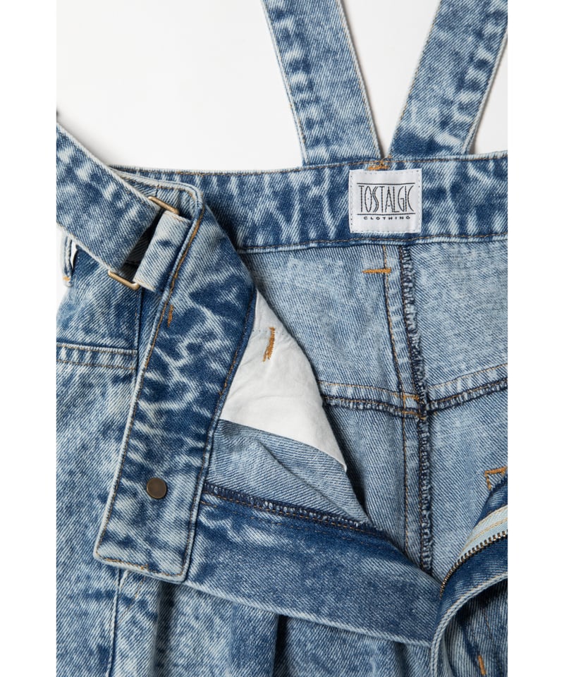 Salopette jeans / acid wash | Tostalgic Clothing