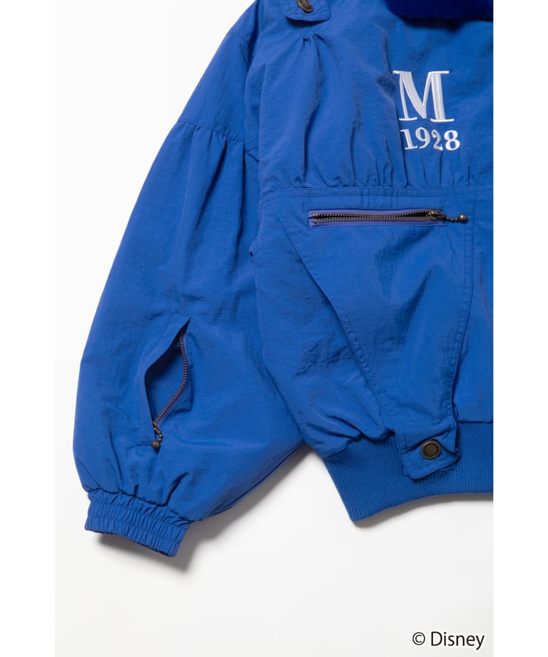 Mickey flight jacket / purple | Tostalgic Clothing