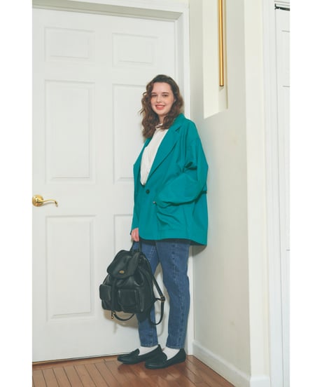 Oversized jacket / green