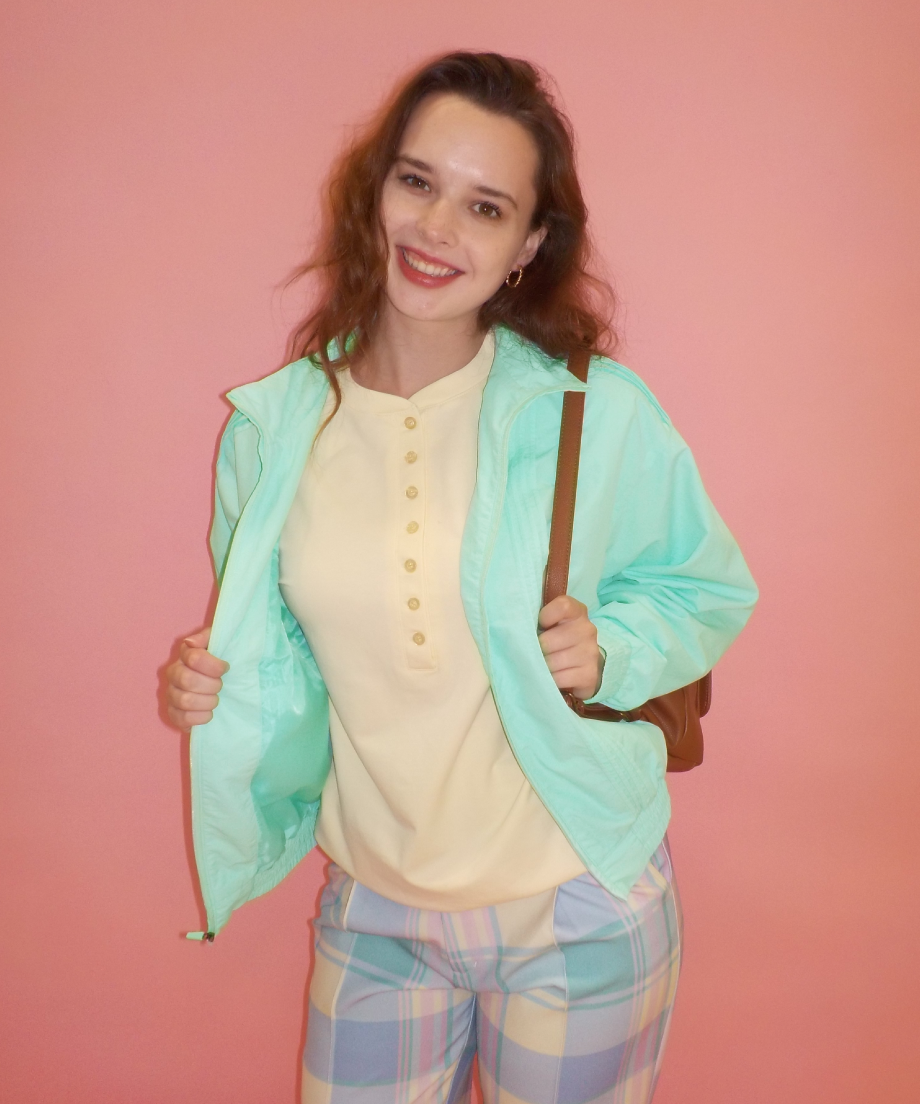 Wind breaker / light green | Tostalgic Clothing Wind breaker / light green | Tostalgic Clothing