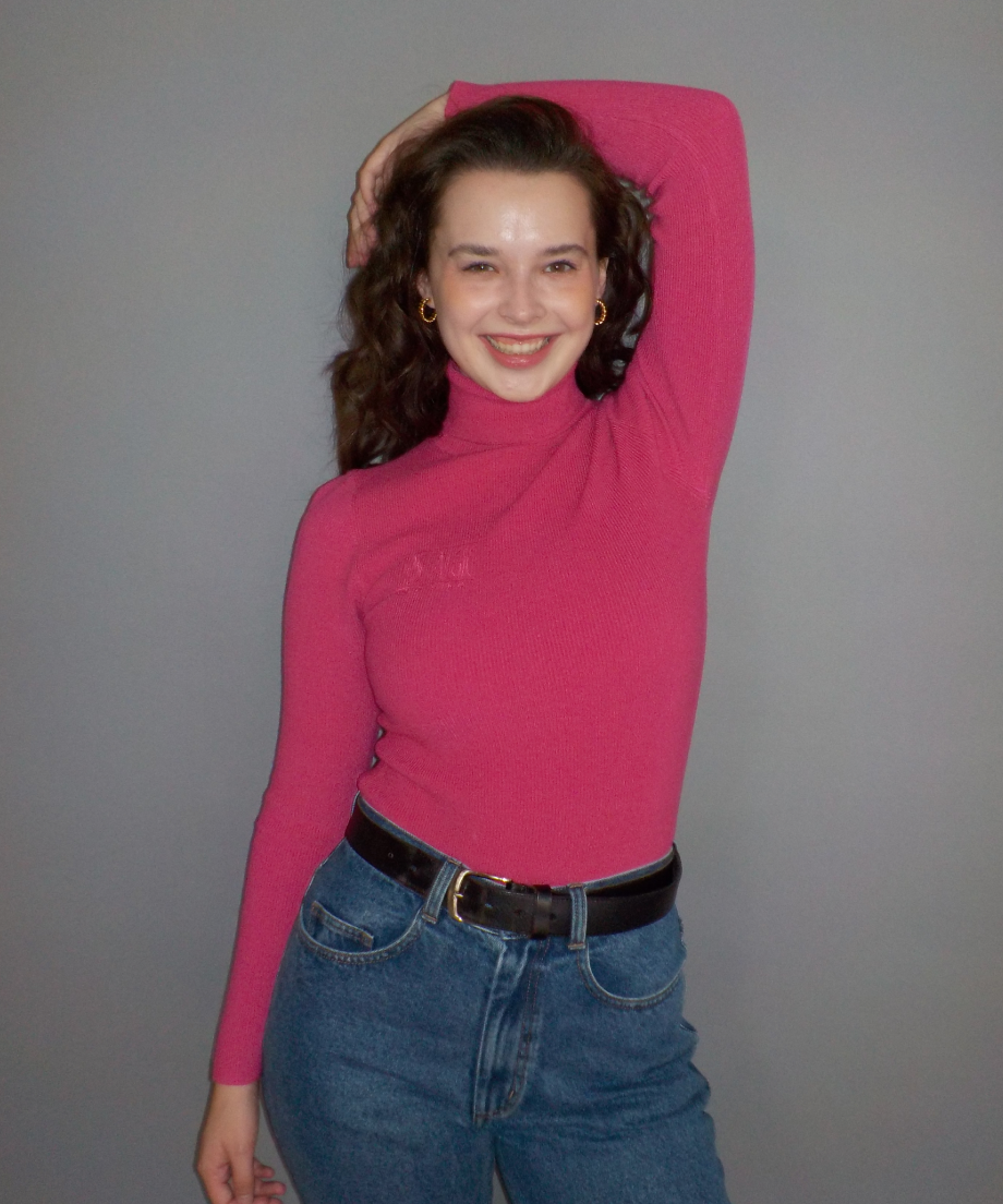 トップス Tostalgic clothing Cable sweater Turtle knit / pink | Tostalgic Clothing