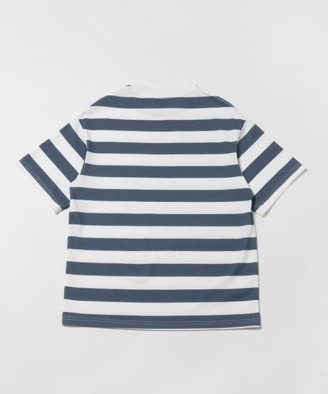 Tos logo stripe Tshirts / navy