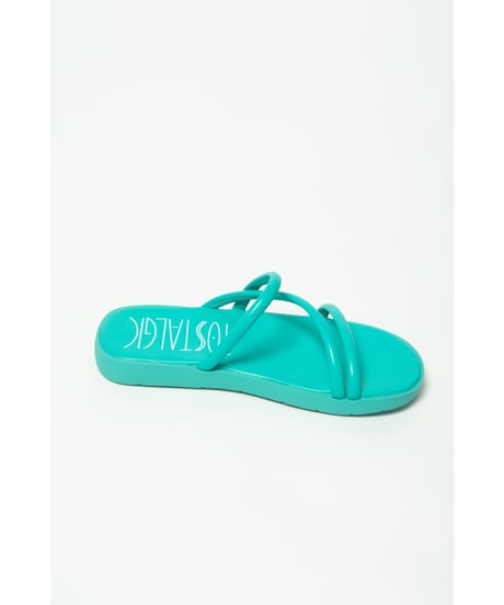 Flip flops / green