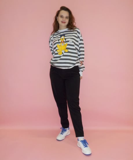 Slacks pants / black