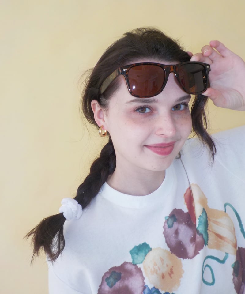 Square sunglasses / tortoiseshell | Tostalgic C