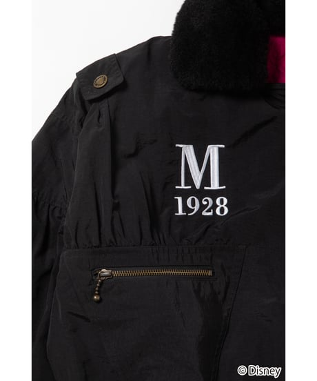 Mickey flight jacket / black
