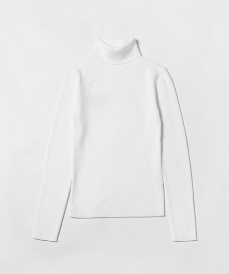 Turtle knit / white